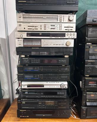 Lotto lettori cd , radio, cassette ,