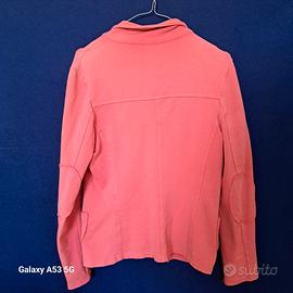 giacca in maglina corallo tg.M