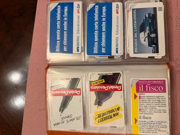 Lotto diverse schede telefoniche pz 700