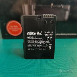 Batteria Duracell compatibile con EN-EL14 Nikon