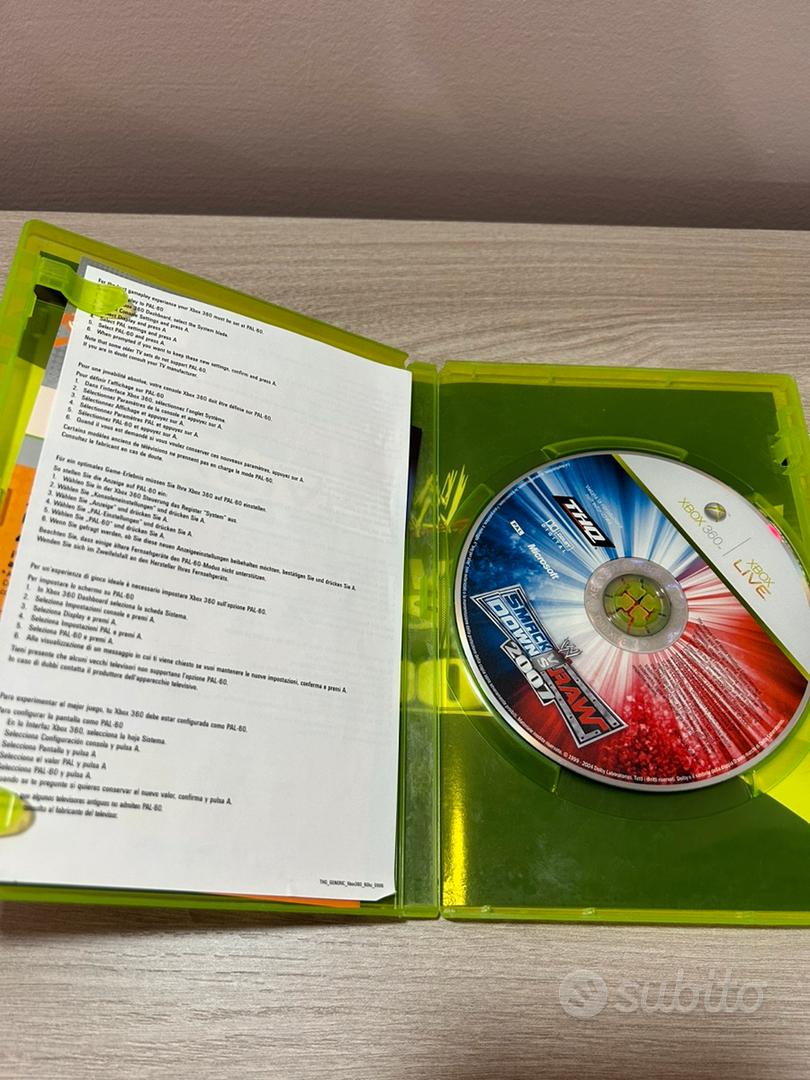 Xbox 360 WWE - SMACKDOWN VS. Raw 2007 Nuovo Sigillato - Foto 10