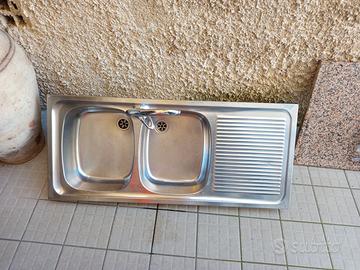 Lavandino da cucina doppia vasca congocciolatoglio