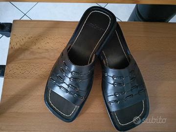 Sandali in cuoio PaulMay tg40 uomo NUOVI