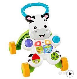 Fisher-Price Zebra Primi Passi Spingibile,