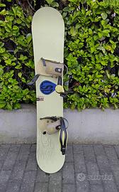 snowboard Burton con attacchi Drake (151cm)