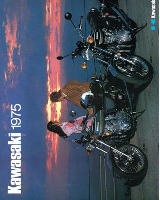 depliant moto anni '70