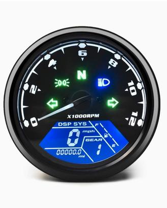 Contachilometri  digitale universale  per Moto
