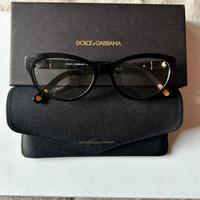 Dolce & Gabbana Montatura occhiali neri vintage