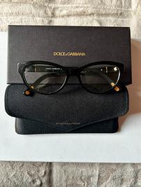 Dolce & Gabbana Montatura occhiali neri vintage