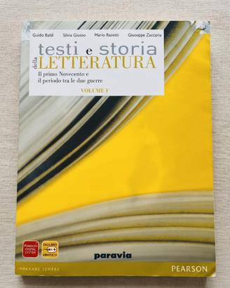 "Testi e Storia della Letteratura - Volume F