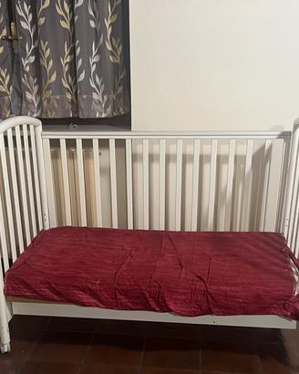 Pali Lettino 132x72 cm - Con ruote