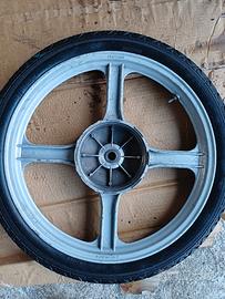 cerchio in lega posteriore piaggio si,ciao,bravo