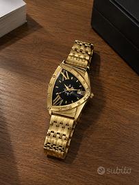 Orologio luxury uomo, gold/black style