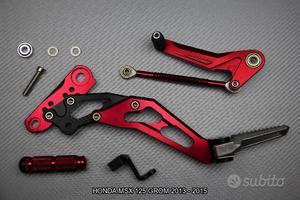Pedane arretrate HONDA MSX GROM 125 2013 - 2015