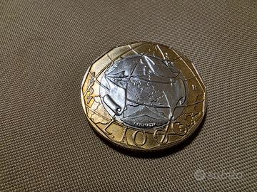 1000 lire Turrita, tipo I - Errore di conio (1997)