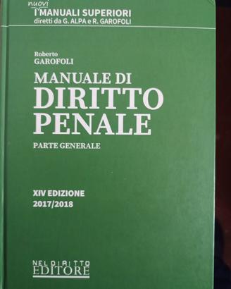 Manuale di diritto penale