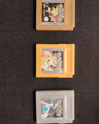 Giochi Pokemon Game Boy Color solo cartucce