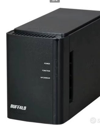 NAS BUFFALO LinkStation LS-WXL 2X Bay , SOLO BOX
