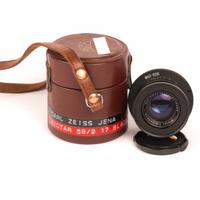 CARL ZEISS JENA BIOTAR 58MM F2 17 BLADES