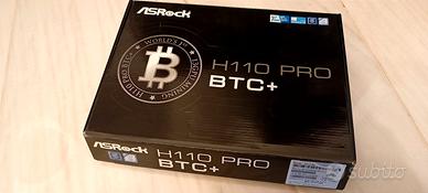 ASRock H110 Pro BTC+, Processore, Risers