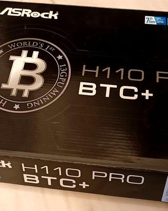ASRock H110 Pro BTC+, Processore, Risers