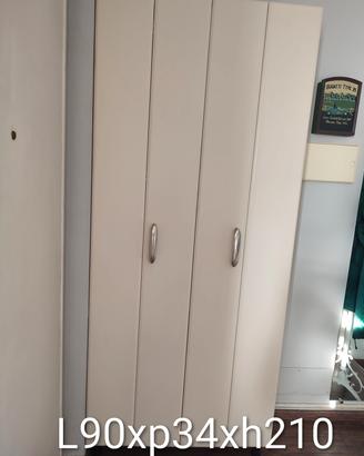 armadio dispensa con illuminazione interna