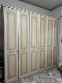 Armadio 3 vani beige fantasia