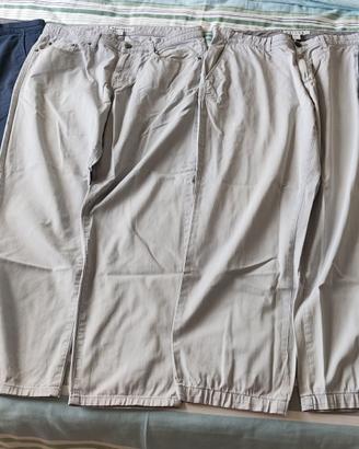 Lotto di 4 pantaloni uomo taglia 50 (33W x 30L)
