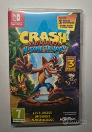 vivideo game :Crash Bandicoot gioco della Nintendo