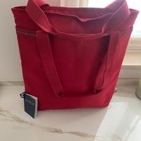 Borsa Shopper zaino Pininfarina rossa nuova