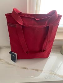 Borsa Shopper zaino Pininfarina rossa nuova