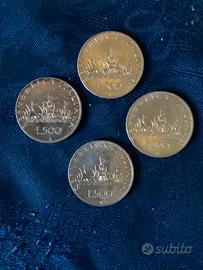 Monete 500 lire caravelle