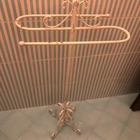 Portasciugamani Shabby Chic Bianco