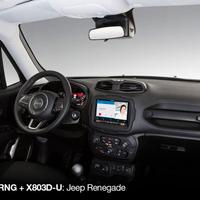 Autoradio Alpine 8" dedicato a Jeep Renegade