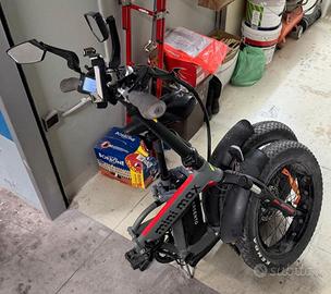 Fat bike argento Mini Max Red anno 2023