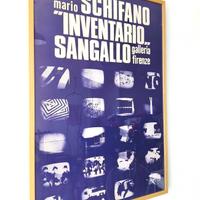 Mostra Mario Schifano 1975 - Grafica Vintage