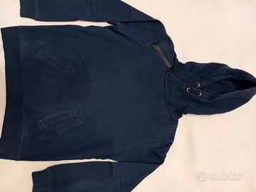 felpa ragazzo con cappuccio. felpata dentro 