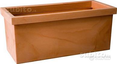 Cassetta Rettangolare -Da cm 50x22 Fioriera resina