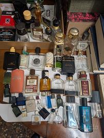 bottiglie vuote di profumo vintage da collezione 