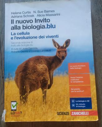 Libro di scienze Il nuovo invito alla biologia.blu