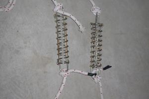 Molle in acciaio ormeggio natante