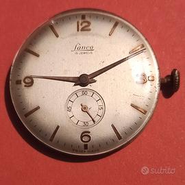 Lanco 15 jewels vintage solo movimento e vetro 