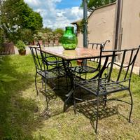 Set da Giardino – Tavolo e 4 sedie