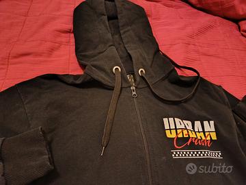 FELPA URBAN CRASH CON CAPPUCCIO