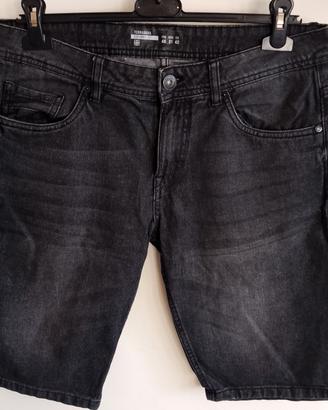 Pantaloni corti neri Terranova 
