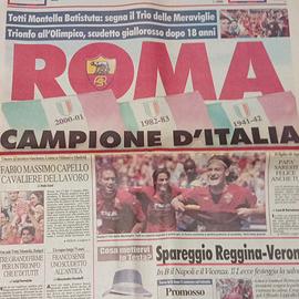 corriere dello sport, scudetto Roma 
