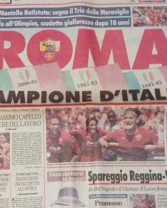 corriere dello sport, scudetto Roma 