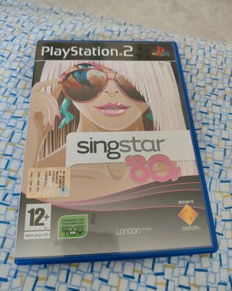 singstar 80's ps2 