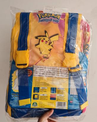 Zaino Pokémon "Acchiappali Tutti!" Vintage