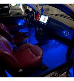 impianti led "fondo piedi" per tutte le auto